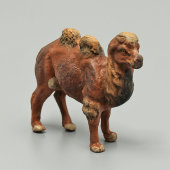 Старинная фигурка, игрушка «Верблюд», папье-маше, Европа, 1920-30 гг.