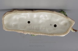 Статуэтка «Тигр», Конаково​, 1950-60 гг., фаянс