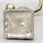 Скульптура «Игрок водного поло», спортсмен, СССР, силумин