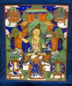 Буддистская танка, 19 век