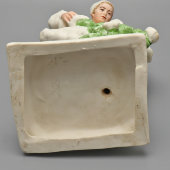 Статуэтка «Сборщица хлопка», редкость, скульптор Савицкий Н. Л., бисквит, ДФЗ Вербилки, 1930-е