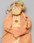 Бумажная новогодняя игрушка «Дед Мороз», 1920-30 гг.