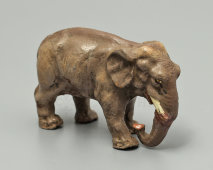 Старинная фигурка, игрушка «Слон», папье-маше, Европа, 1920-30 гг.