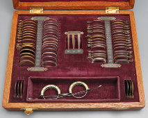 Антикварный набор офтальмолога, Г. Виндлер, Санкт-Петербург, нач. 20 в.