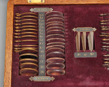 Антикварный набор офтальмолога, Г. Виндлер, Санкт-Петербург, нач. 20 в.