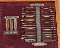 Антикварный набор офтальмолога, Г. Виндлер, Санкт-Петербург, нач. 20 в.