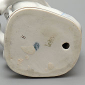 Статуэтка «Юный скульптор» (большая), скульптор Столбова Г. С., фарфор ЛФЗ, 1950-60 гг.