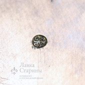 Антикварная серебряная масленка «Корова», 84 проба, мастерская Александра Кордес, Россия, конец 19 века