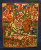 Буддистская танка, 19 век