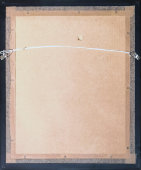 Картина «Обнаженная с тазом»​, СССР, середина 20 века, бумага, акварель 