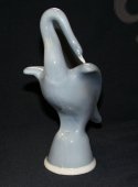 Фарфоровая статуэтка «Лебедь», Дулевский фарфоровый завод, 1950-60 гг.