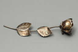 Цветок «Роза», серебро 800 пр., Европа, 1-я треть 20 в.