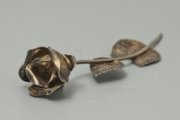 Цветок «Роза», серебро 800 пр., Европа, 1-я треть 20 в.