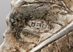 Цветок «Роза», серебро 800 пр., Европа, 1-я треть 20 в.