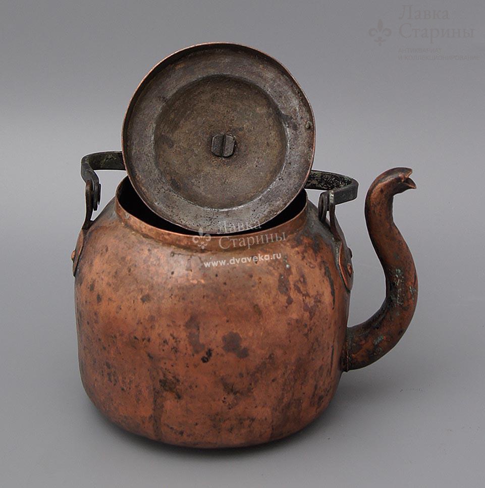 кофейник медный 19 века. чайник медный 1937г 1йс 0ткт. медный 19 век. кружки старинные антиквариат. медный сосуд.