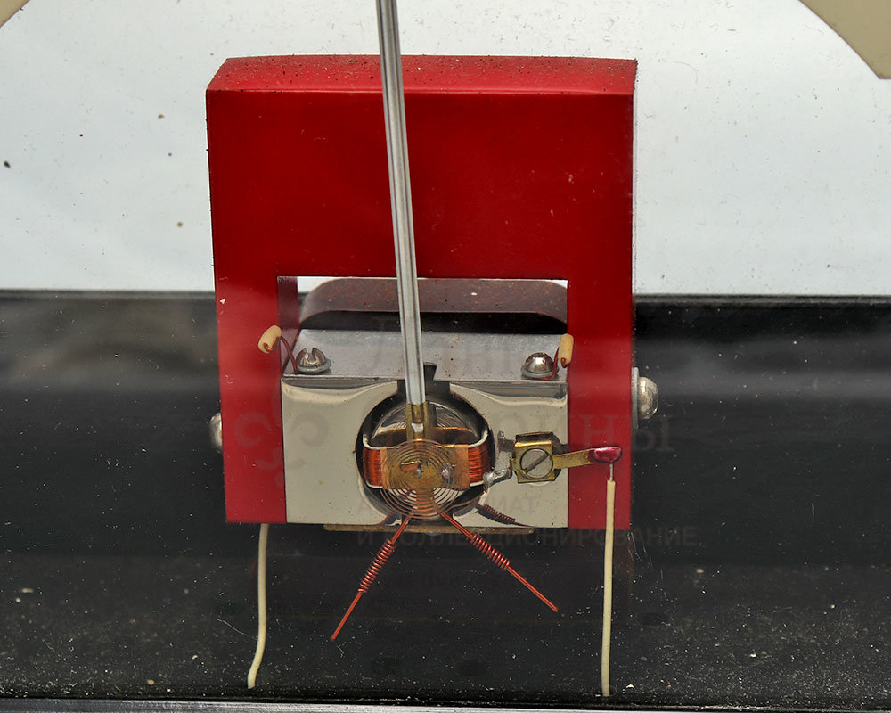 Купить советский амперметр школьный демонстрационный № 557, Завод ...