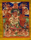 Буддистская танка, 19 век