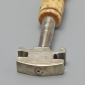 Антикварный стеклорез с ручкой из кости, клеймо Ф. С. Лобковъ, Москва, до 1917 г.