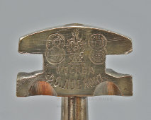 Антикварный стеклорез с ручкой из кости, клеймо Ф. С. Лобковъ, Москва, до 1917 г.