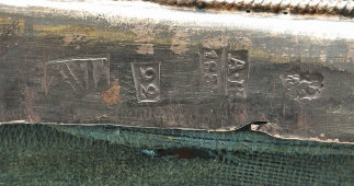 Старинная икона «Успение Богоматери» в окладе, дерево, темпера, скань, фольга, Россия, 1-я пол. 19 в.