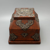 Деревянная шкатулка-ларец в русском стиле, Абрамцево, Россия, н. 20 в.