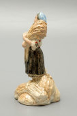 Авторская статуэтка «Девушка со снопом», скульптор Филянская В. Г. (монограмма автора), ЗиК ​Конаково, 1950-60 гг.