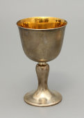 Рюмка из серебра 916 пробы с золочением, Таллин, СССР, 1970-е