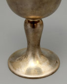 Рюмка из серебра 916 пробы с золочением, Таллин, СССР, 1970-е