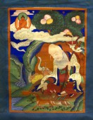 Буддистская танка, 19 век