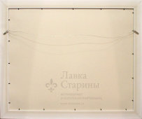 Старинное свидетельство в раме на малую золотую медаль за участие в выставке птицеводства, Смоленск, 1907 г.