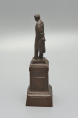 Настольная кабинетная статуэтка «Памятник А. С. Пушкину», бронза, СССР, 1970-е