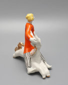 Статуэтка «Иванушка-дурачок и Конек-Горбунок», скульптор В. А. Шестопалов, Песочное, 1964 г.