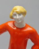 Статуэтка «Иванушка-дурачок и Конек-Горбунок», скульптор В. А. Шестопалов, Песочное, 1964 г.