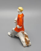 Статуэтка «Иванушка-дурачок и Конек-Горбунок», скульптор В. А. Шестопалов, Песочное, 1964 г.