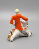 Статуэтка «Иванушка-дурачок и Конек-Горбунок», CCCР, Первомайский фарфоровый завод (Песочное), 1965 г., скульптор В. А. Шестопалов, фарфор.