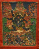 Буддистская танка, 19 век