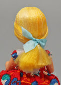 Детская игрушка, паричковая кукла «Златовласка», пластмасса, ткань, СССР, 1970-80 гг.