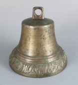 Колокольчик «Мастер Кислов в Касимове», бронза, Россия, 1831 г.