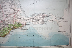 Старинная карта «Таврическая губерния»