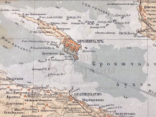 Дореволюционный план «Санкт-Петербург и его окрестности: Петергоф, Ораниенбаум, Стрельна», Тов-во Просвещение, Санкт-Петербург, 1900-е