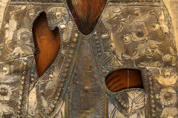 Икона «Святой Преподобный Михаил Клопский» (Новгородский), средняя полоса России, нач. 20-го века