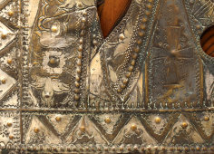 Икона «Святой Преподобный Михаил Клопский» (Новгородский), средняя полоса России, нач. 20-го века