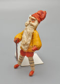 Ватная игрушка на ёлку «Гном», Артель «Ёлочная игрушка», Москва, 1930-40 гг.