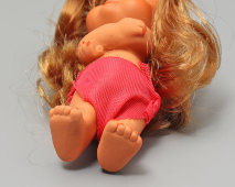 Детская игрушка, кукла-кубиночка «Доротея» (Dorotea), пластмасса, ткань, Куба, 1990-е