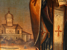 Икона «Святой Николай Чудотворец» (Святитель Христов Николай Чудотворец), середина 19 века
