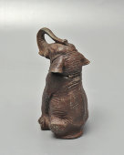 Антикварная настольная зажигалка «Слон», шпиатр, Австрия, 19 в.