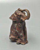 Антикварная настольная зажигалка «Слон», шпиатр, Австрия, 19 в.