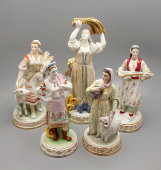 Скульптура «Россия», Дулевскй фарфоровый завод, скульптор Н. А. Малышева