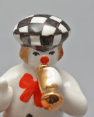 Статуэтка «Клоун Олег Попов», фарфор, Дулевский завод, 1990-е