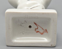 Статуэтка «Клоун Олег Попов», фарфор, Дулевский завод, 1990-е